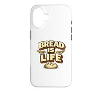 Bread is Life Funny Sourdough Bread Baking Pun Baker Coque pour iPhone 16