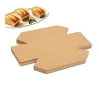Bread Pan Liners 200 Pieces Precut Waterprof Paper Sheets | Precut Parchment Paper Sheets for Cake, Sordough, Toast, Dough, Bread, Loaf, Pullman, Proofing, Bake, Oven, Airfryer