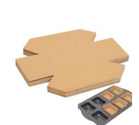 Bread Pan Liners for Baking 200 - Pieces Waterproof Paper Baking Parchment7 | Precut Parchment Paper Sheets for Cake, Sourdough, Toast, | Dough, Bread, Loaf, Pullman, Proofing, Bake, Oven, Airfryer Bread