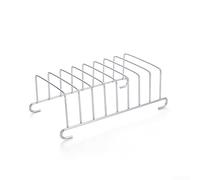 Bread Rack Stainless Steel 15.5cm Modern Kitchen | Sleek modern look, fits any decor, keeps bread tidy, 15.5cm length, silver finish