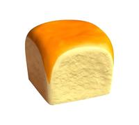 Bread Squeeze Toy - Realistic Soft Fun Leisure Games, Quiet Fidget Toys with Slow-Rebound Texture, Stress Relief and Sensory Play, Portable and Durable Relaxation Toy, Fun Collectible