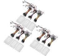 Breadboard Kit 3 x Jumper Wire Cavalier Câble M2M + 3 x Mini Breadboard sans Soudure Set Compatible avec Arduino et Raspberry Pi incluant Un E-Book!