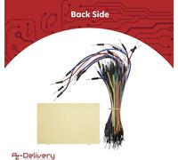 Breadboard Kit 3Xjumper Wire Cavalier Câble M2M+3Xmini Breadboard Sans Soudure Set Compatible Avec Arduino Et Raspberry Pi Incluant Un E-Book!