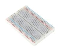 Breadboard PCB sans Soudure de 400 Points Connexion Remplacement pour Arduino Idéal Les Circuits Haute fréquence et Faible Bruit Compatible avec Fils 20 à 29 AWG