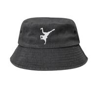 Break Dance Unisexe Coton Bobs Casquette De Pêcheur Protection De Soleil Chapeau De Soleil Mode Bucket Hat pour Camping Voyage Plage