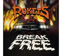 Break Free/Vinyle Orange avec Eclaboussures Noires