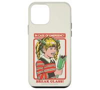 Break Glass Sarcastic Retro Vintage Funny Adult Humor Coque pour iPhone 12 Mini
