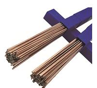 BREAKA Jeu de Baguettes de soudage en Laiton de 20 pièces de 500 Mm, Fil de soudage en Bronze, Baguette de soudage à électrode, Baguette de soudage sans Poudre. (Size : 2.5MM)