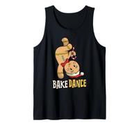 Breakdance B-Boy B-Girl Père Noël Pain d'épice Danse de Rue Noël Débardeur