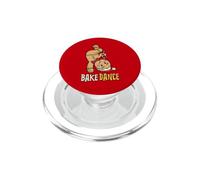Breakdance B-Boy B-Girl Père Noël Pain d'épice Danse de Rue Noël PopSockets PopGrip pour MagSafe