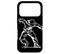Breakdancer Sketch Streetdance Coque pour iPhone 17 Pro
