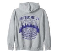 Breakfast Butter Me Up Funny Brunch pour Les Amateurs de crêpes au café Sweat à Capuche