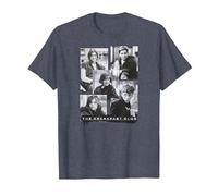 Breakfast Club Five Members Photos T-Shirt, Homme, Bleu Chiné, S