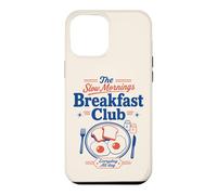 Breakfast Club Slow Mornings pour Les Amateurs de Brunch et de Pain grillé aux œufs Coque pour iPhone 12 Pro Max