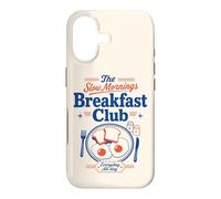 Breakfast Club Slow Mornings pour Les Amateurs de Brunch et de Pain grillé aux œufs Coque pour iPhone 17