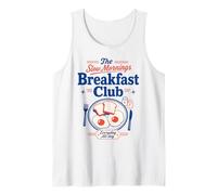 Breakfast Club Slow Mornings pour Les Amateurs de Brunch et de Pain grillé aux œufs Débardeur