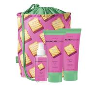 Breakfast Lovers Set - Toast by Pupa Milano for Women - 4 Pc 6.76oz Shower Milk, 6.76oz Body Lotion, 3.38oz Scented Water, Purse