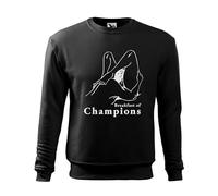 Breakfast of Champions Parody Sweatshirt Noir Unisexe Size L