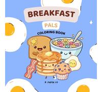 Breakfast Pals: Bold and easy coloring book for kids