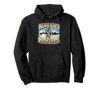 Breakin' Hearts, Rippin' Farts Funny Sasquatch Bigfoot 80s Sweat à Capuche