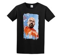 Breaking Bad Fan Art Jesse Walter White Mens T-Shirt Black Unisex Tee XL