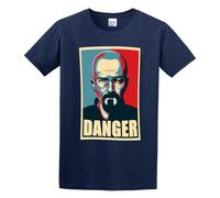 Breaking Bad Heisenberg Danger Polera Negra Hombre Mens T-Shirt Navy Unisex Tee M
