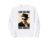 Breaking Bad I Am The One Who Knocks Sepia Portrait TV Show Sweatshirt