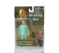Breaking Bad JESSE PINKMAN Aaron Paul Action Figure Mezco Hazmat Suit Jessie PX