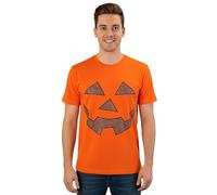 Breaking Bad Jesse Pinkman Jack-O-Lantern T-shirt citrouille orange Halloween chemise graphique t-shirt costume de série télévisée, Orange, XL