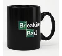 Breaking Bad Officiellement Sous Licence Logotype Tasse à Café, Mug (Noir)