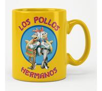 Breaking Bad Officiellement Sous Licence Los Pollos Hermanos Tasse à Café, Mug (Jaune)