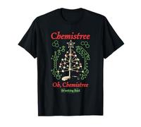 Breaking Bad Oh Chemistree Funny Christmas Science Humor T-Shirt