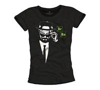 Breaking Bad T-Shirt Femme Heisenberg Noir L