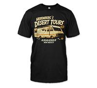 Breaking Bad T-Shirt HEISENBERG'S Desert Tours, Noir, XXL
