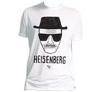 Breaking Bad - T-shirt Homme Heisenberg - Blanc (White) - Large