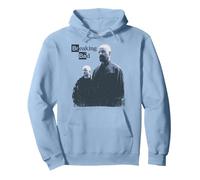 Breaking Bad Walter and Jesse Black and White Photo TV Show Sweat à Capuche, Unisexe pour Adultes, Bleu poudré, XL