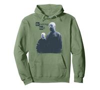 Breaking Bad Walter and Jesse Black and White Photo TV Show Sweat à Capuche, Unisexe pour Adultes, Vert Sauge, S