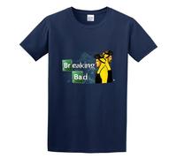 Breaking Bad Walter White and Jesse Pinkman Mens T-Shirt Navy Unisex Tee XL
