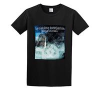 Breaking Benjamin Angels Fall Mens T-Shirt Black Unisex Tee M