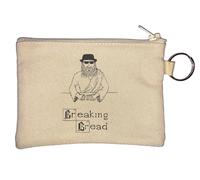 Breaking Bread Porte-monnaie avec parodie humoristique Beige