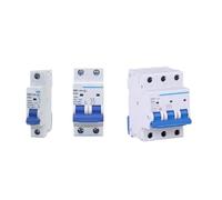 Breaking Capacity 10KA 10000A NB1-63H 1P 2P 3P 4P Circuit Breaker 10A 16A 20A 25A 40A 63A MCB Air Switch NB1, Pièces(4P,4A)