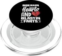 Breaking Hearts and Blastin Farts - des garçons drôles pour la Saint-Valentin PopSockets PopGrip pour MagSafe