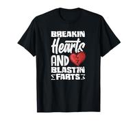 Breaking Hearts and Blastin Farts - des garçons drôles pour la Saint-Valentin T-Shirt