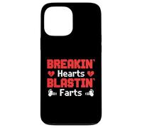 Breaking Hearts and Blasting Farts Saint Valentin Drôle Coque pour iPhone 13 Pro Max