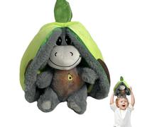 Breaking - Jeux doux mignons avec mouvements de respiration réalistes et musique | Aide au sommeil relaxant jouet câlin pour et , jouet en peluche interactif avec