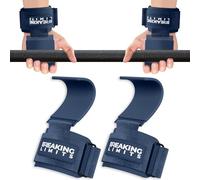 Breaking Limits Poignet Musculation - Sangle Musculation Poignet - Sangle de Tirage - Grip Musculation Poignets pour Homme et Femme (Bleu Marine)