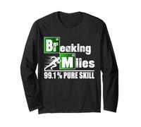 Breaking Miles Running est Amusant Manche Longue