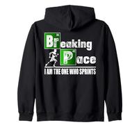 Breaking Pace Running Funny Runner Sweat à Capuche