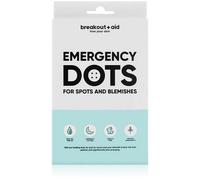 breakout + aid Emergency Dots For Spots and Blemishes soin local anti-acné visage, décolleté et dos à l'huile d'arbre à thé 72 pcs