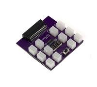 KALEA-INFORMATIQUE Breakout Board pour Alimentation Emerson 7001484 12 connecteurs P6 - Puissance maximale 1200W - 7001484-J000 7001484-J002 39Y7200 39Y7201 G
